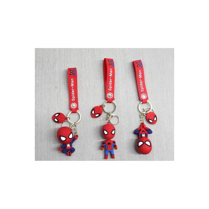 BFS Spiderman Silikon Anahtarlık | Karakter Figürü Alk4263 | Lisinya