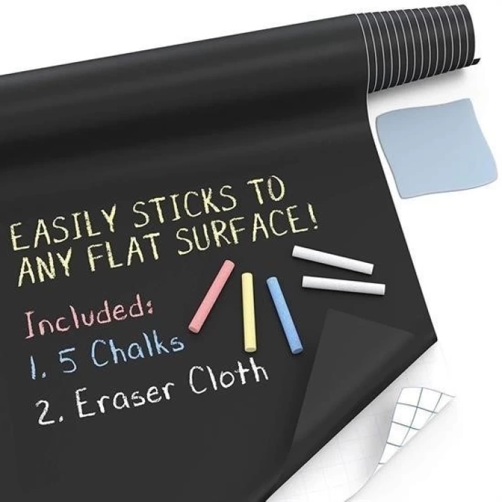 BFS  Sticker Rulo Yapışkanlı Çocuk Yazı Yazma Tahtası Yazı Yazma Sticker