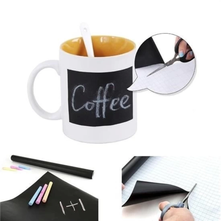 BFS  Sticker Rulo Yapışkanlı Çocuk Yazı Yazma Tahtası Yazı Yazma Sticker