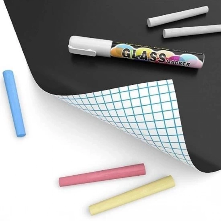 BFS  Sticker Rulo Yapışkanlı Çocuk Yazı Yazma Tahtası Yazı Yazma Sticker