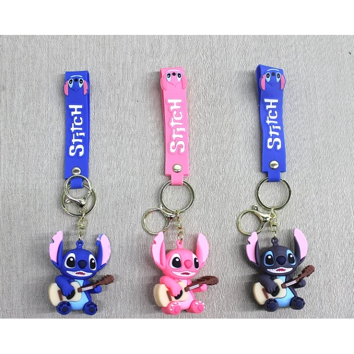 BFS Stitch Silikon Anahtarlık