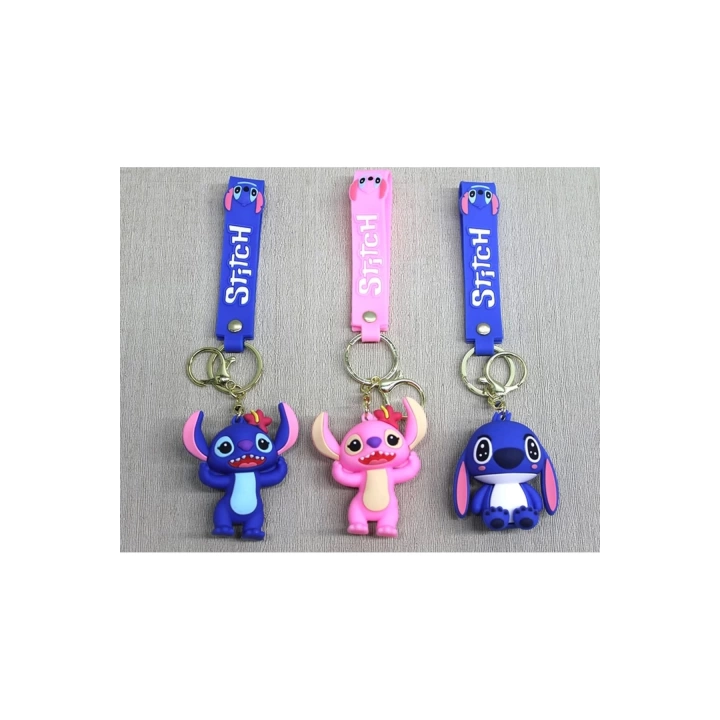 BFS Stitch Silikon Anahtarlık | Karakter Figürü Alk4266 | Lisinya