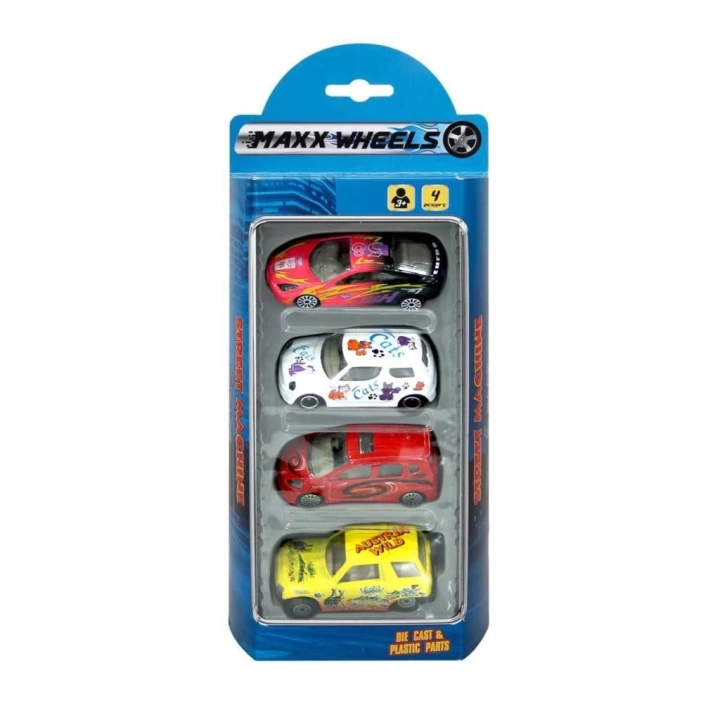 BFS   Street Machine 4lü Mini Araçlar
