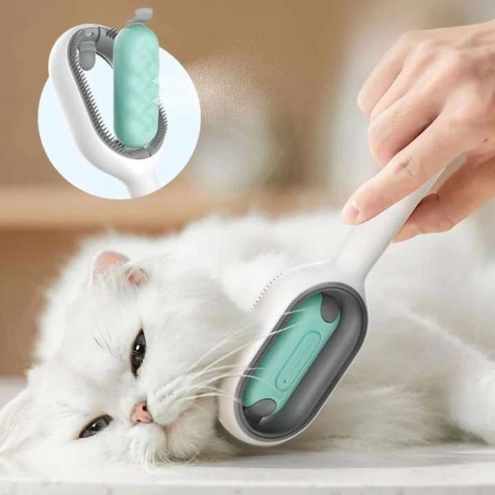 BFS  Su Hazneli Kedi ve Köpek Tüyü Toplamama Fırçası Su Hazneli Pet Tarağı