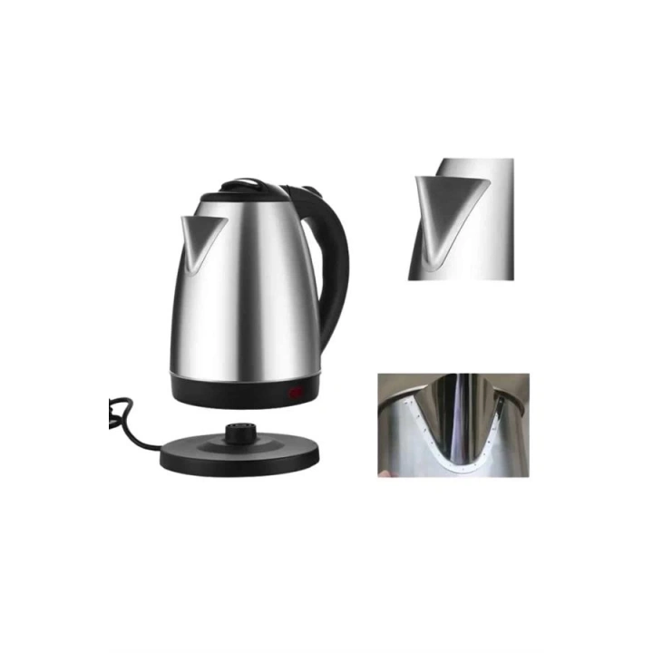 BFS Su Isıtıcı 220 - 240 V Paslanmaz Çelik Kettle Uzun Ömürlü 2000 Watt