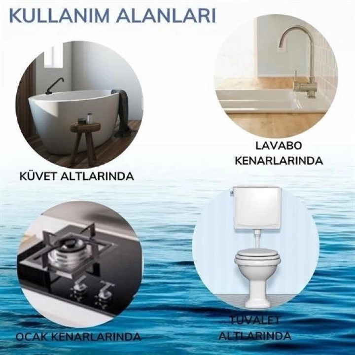 BFS  Su Sızdırmaz  Banyo Mutfak Lavabo Küvet İzolasyon Şerit Bant