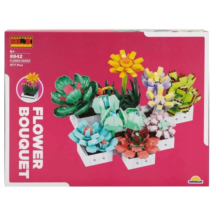 BFS    Sukulent Çiçek Buketi 8842