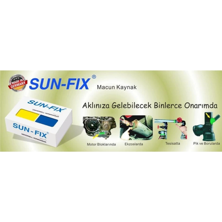 BFS SUN FİX Üniversal Kaynak Macunu 100 Gr