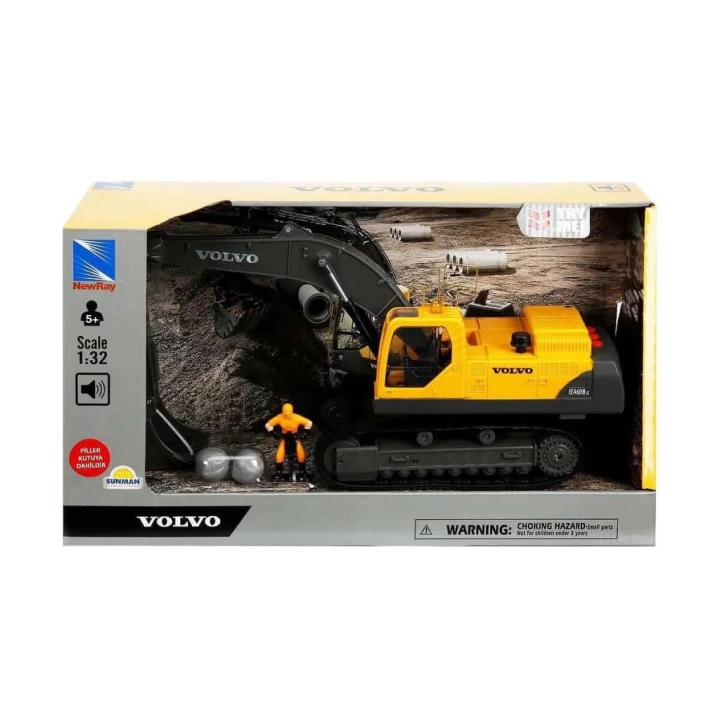 BFS   Sunman 1:32 Sesli ve Işıklı Volvo Ekskavatör