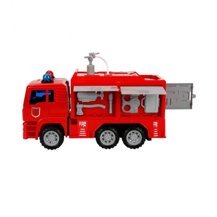 BFS  Sunman Sesli ve Işıklı Su Fışkırtan İtfaiye Aracı 24 cm