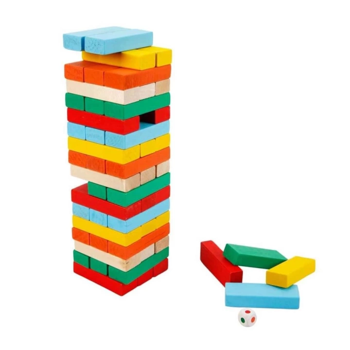 BFS   Sunman Smile Games Renkli Denge Oyunu 54 Parça