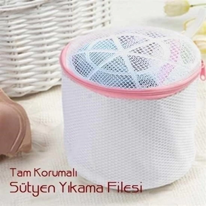 BFS  Sütyen Yıkama Filesi Tam Korumalı Hassas Çamaşır Yıkama Aparatı