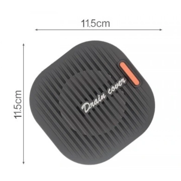 BFS Süzgeçli Lavabo Gider Koruyucu Mat Gri