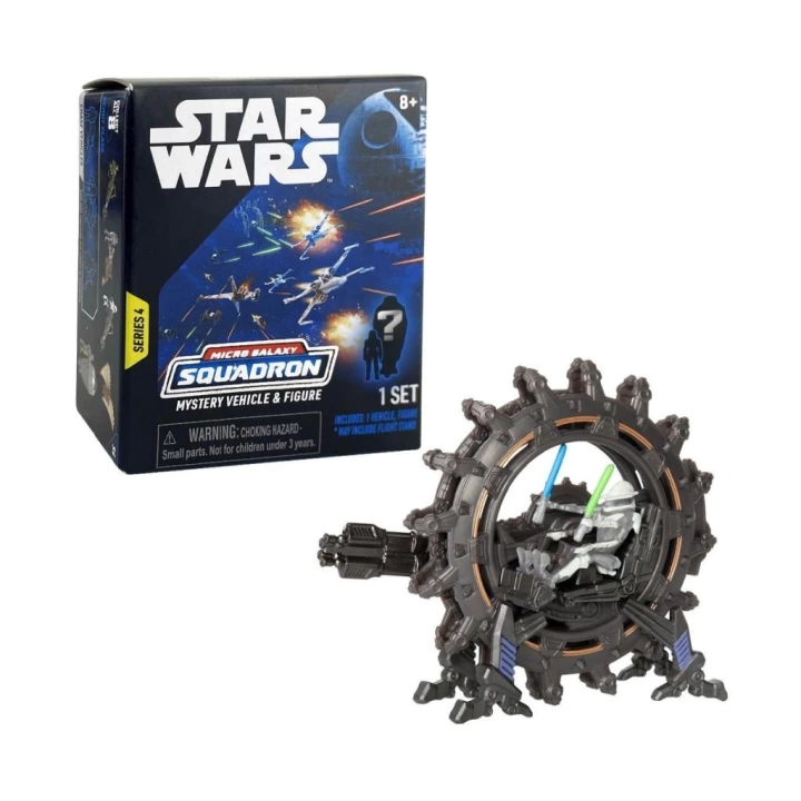 BFS   SW J0032-4 Star Wars Mikro Figür ve Araç Mini Sürpriz Paket Asorti Seri-4 12li