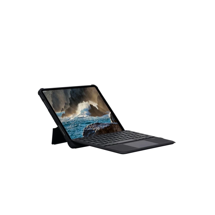 BFS  T5206D iPad 10.2 (7.nesil) Kılıf İnter Ledli Klavyeli Tablet Kılıfı - Siyah