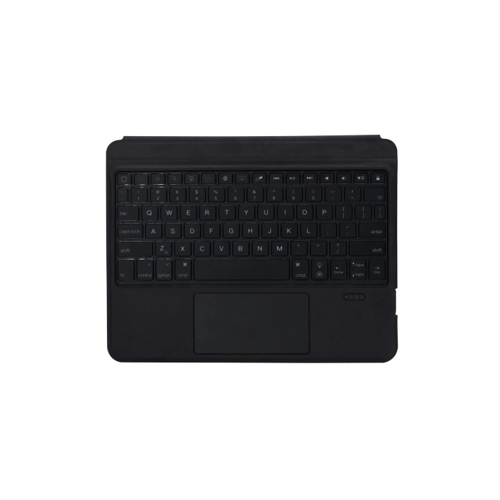 BFS  T5209D iPad Pro 12.9 (2021) Kılıf İnter Ledli Klavyeli Tablet Kılıfı - Siyah
