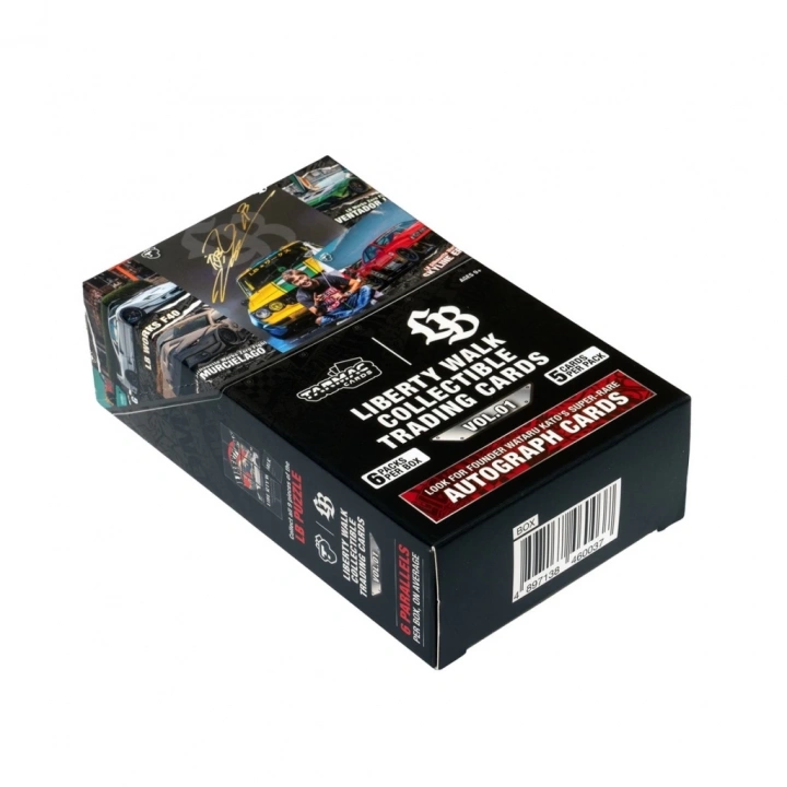 BFS   Tarmac Cards Liberty Walk Koleksiyonluk Kartları Cilt 01 Kutu TC-LBC-01