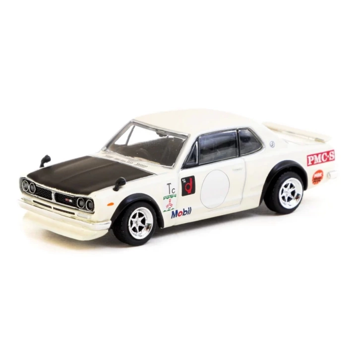BFS   Tarmac Works 1/64 Skyline HT 2000GT-R White