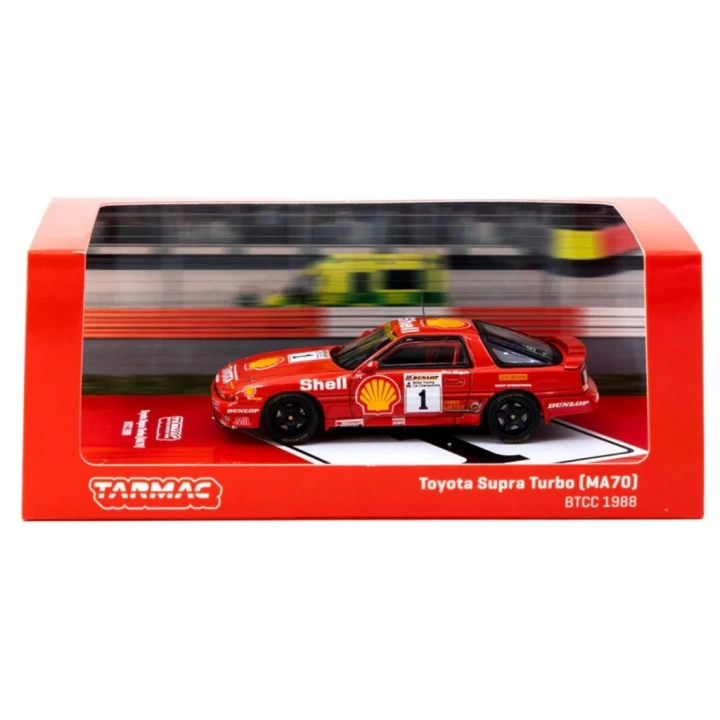 BFS   Tarmac Works 1/64 Toyota Supra Turbo (MA70) BTCC 1988 Chris Hodgetts