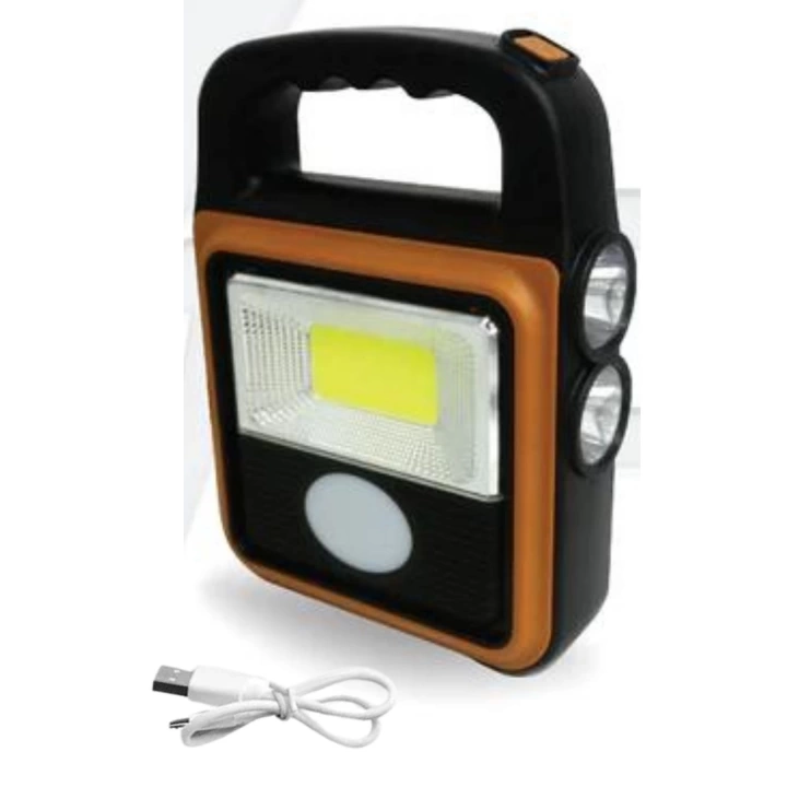 BFS  Taşınabilir 4 Farklı Fonksiyonlu Güneş Enerjili ve USB ile Şarj Olabilen Portatif Led Işıldak HS-8020