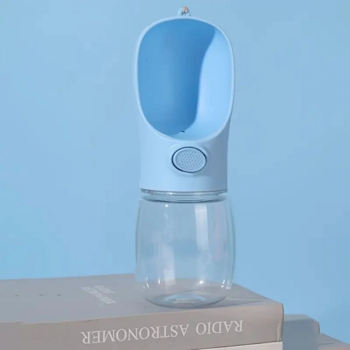 BFS   Taşınabilir Butonlu 350 ml Evcil Hayvan Suluğu