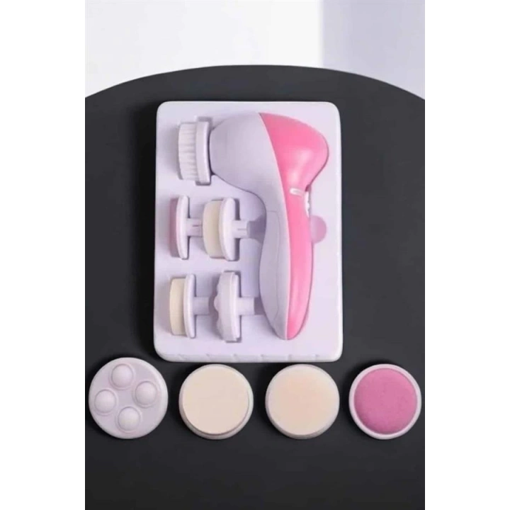 BFS Taşınabilir Yüz Temizleme Cihazı Masaj, Peeling, Temizlik 5 Başlıklı