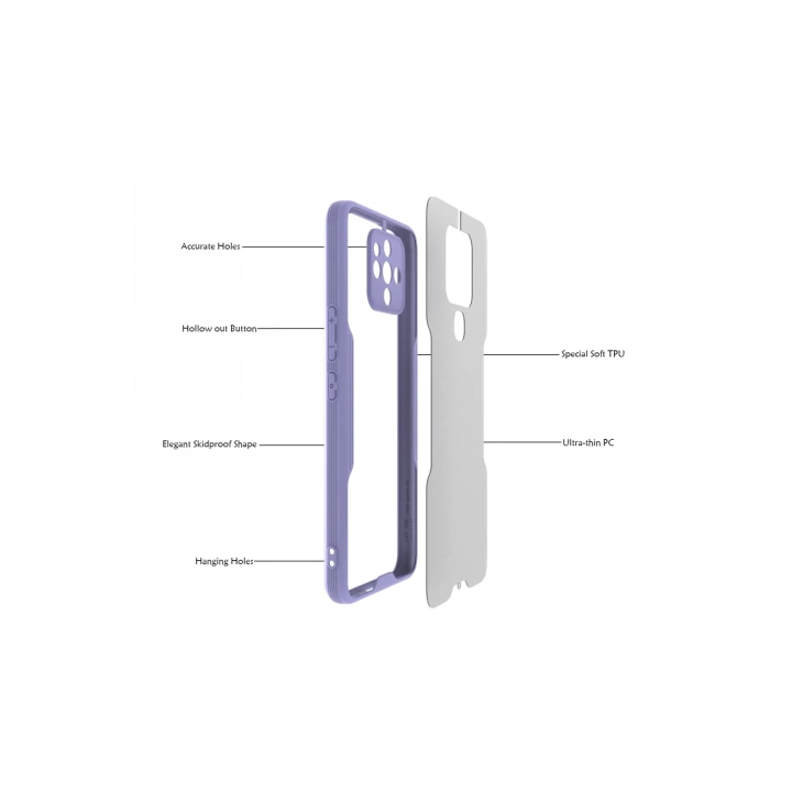 BFS  Tecno Camon 16 Kılıf Platin Silikon - Sarı