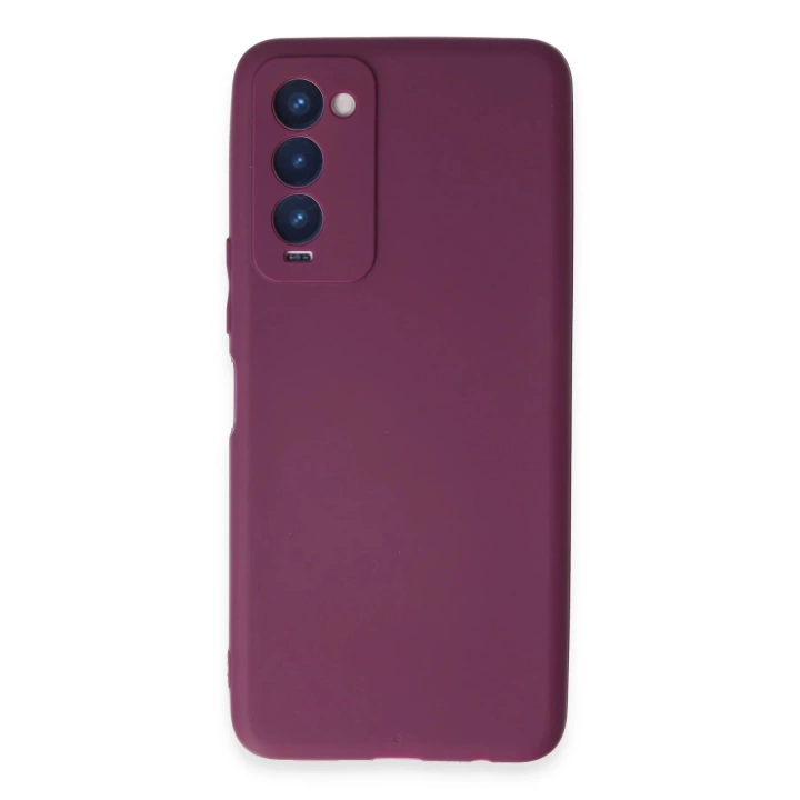 BFS  Tecno Camon 18 Kılıf First Silikon - Mor