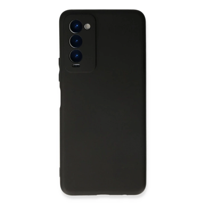 BFS  Tecno Camon 18 Kılıf First Silikon - Siyah