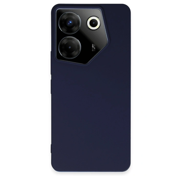 BFS  Tecno Camon 20 Pro 5G Kılıf First Silikon - Lacivert