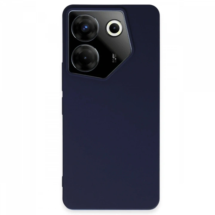 BFS  Tecno Camon 20 Pro 5G Kılıf First Silikon - Lacivert
