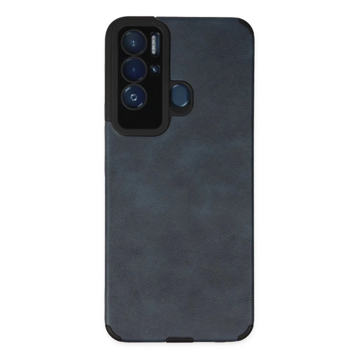BFS  Tecno Pova Neo Kılıf Loop Deri Silikon - Lacivert