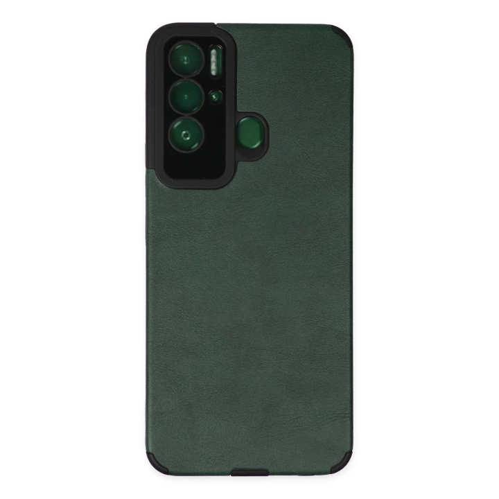 BFS  Tecno Pova Neo Kılıf Loop Deri Silikon - Yeşil