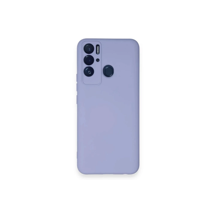 BFS  Tecno Pova Neo Kılıf Nano içi Kadife Silikon - Lila