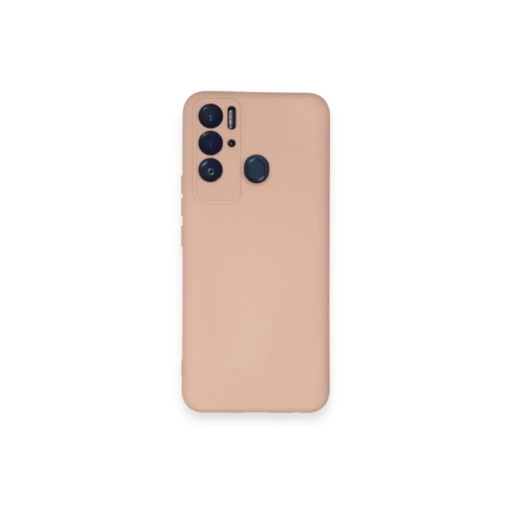 BFS  Tecno Pova Neo Kılıf Nano içi Kadife Silikon - Pudra