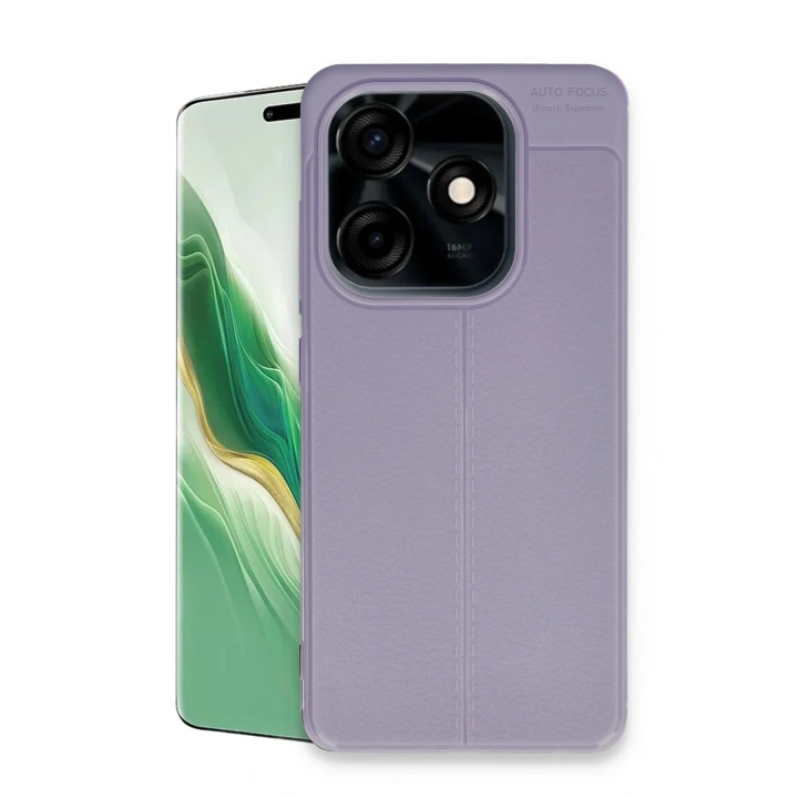 BFS  Tecno Spark Go 2024 Kılıf Auto Focus Kapak - Lila