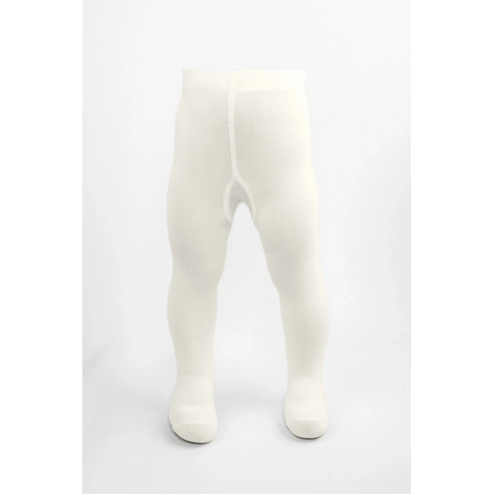 BFS Tekli Düz Külotlu Çorap 50104 Ekru