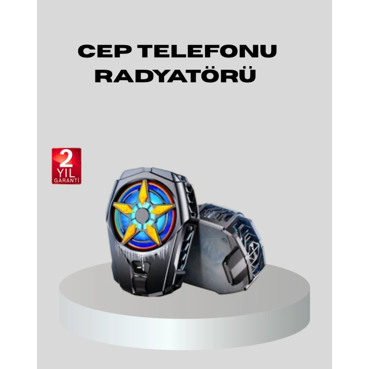 BFS Telefon Soğutucu Radyatör Type-C Bağlantılı 2 Kademeli Dijital Kontrollü