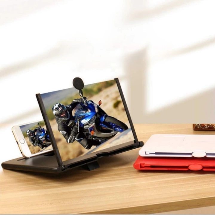 BFS  Telefon ve Tablet Ekran Büyütücü Aparat Kırmızı