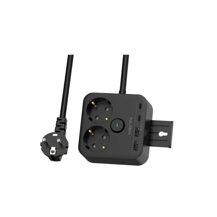 BFS Termal Akım Korumalı Isıya Dayanıklı 2’li Du Tipi Priz 2x Usb 2x Type-c