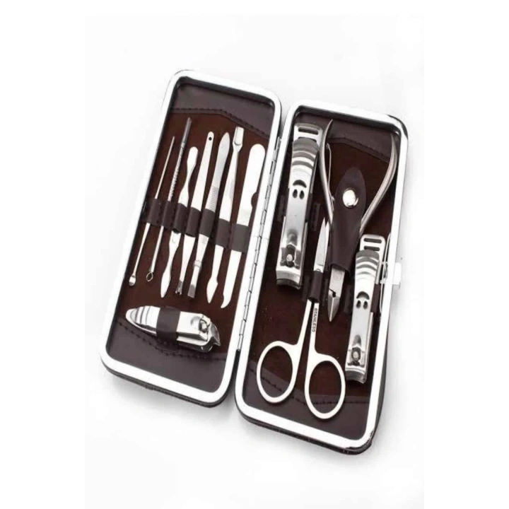 BFS Tırnak Bakımı Tırnak Makası Profesyonel 12 Parça El Ayak Manikür Pedikür Seti