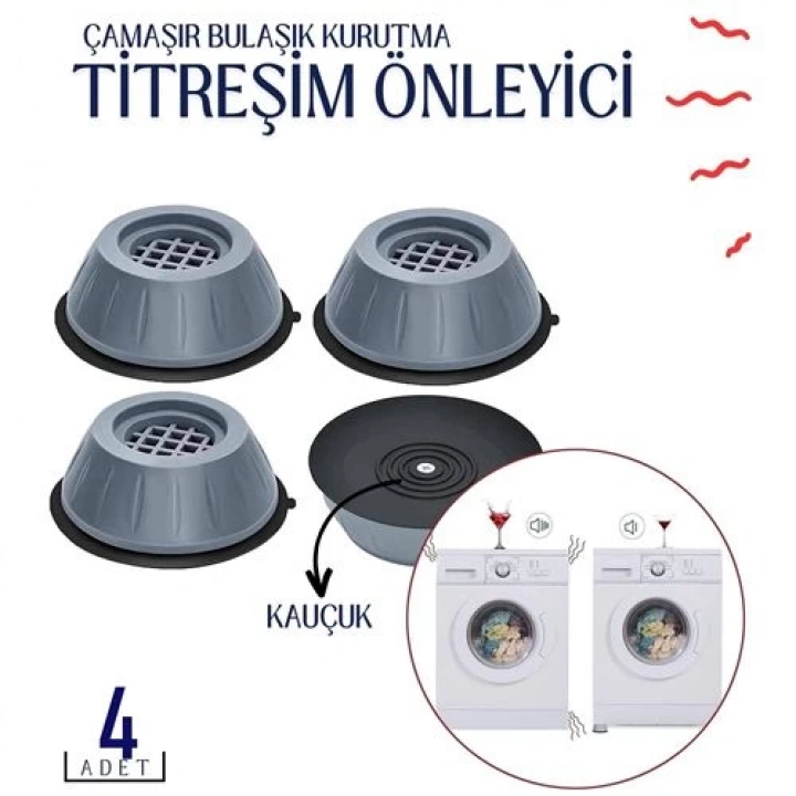 BFS Titreşim Önleyici Kauçuk 4 Adet S.Langston Design