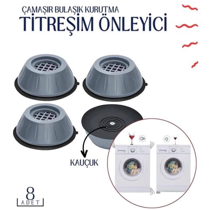 BFS Titreşim Önleyici Kauçuk 8 Adet S.Langston Design