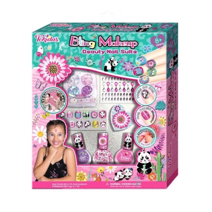 BFS   Tokidas Bling Makyaj Güzellik Tırnak Paketi