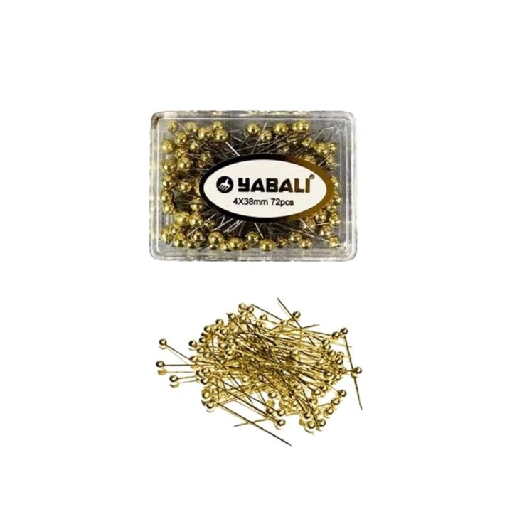 BFS Toplu İğne Altın 72li 4x38 mm
