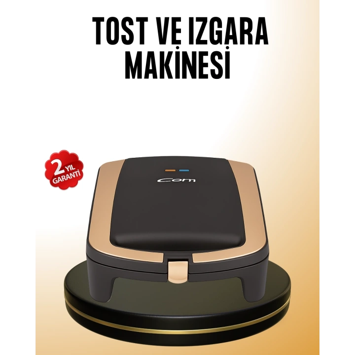 BFS Tost Makinesi Hızlı Pişirme Teknolojisi 1500 Watt