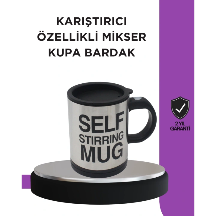 BFS Toz İçecekler İçin Hızlı Karıştırma Özellikli Termos Kupa