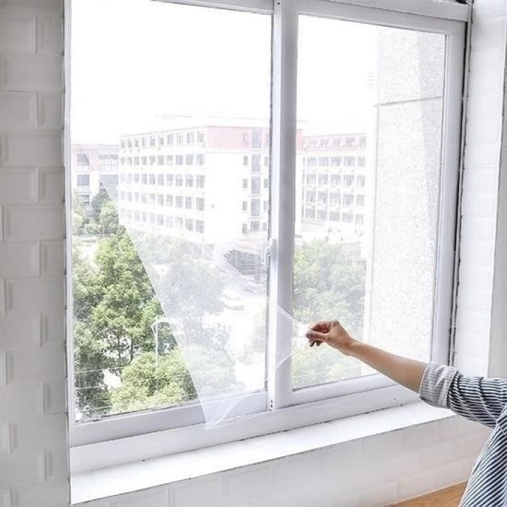 BFS  Tüm Cam Pencere Kapılara Uyumlu Çift Kanat Pencere Sinekliği