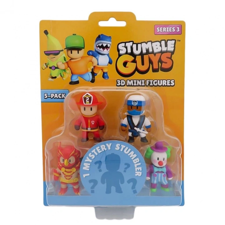 BFS   TUY22000 Stumble Guys 5li Mini Figür