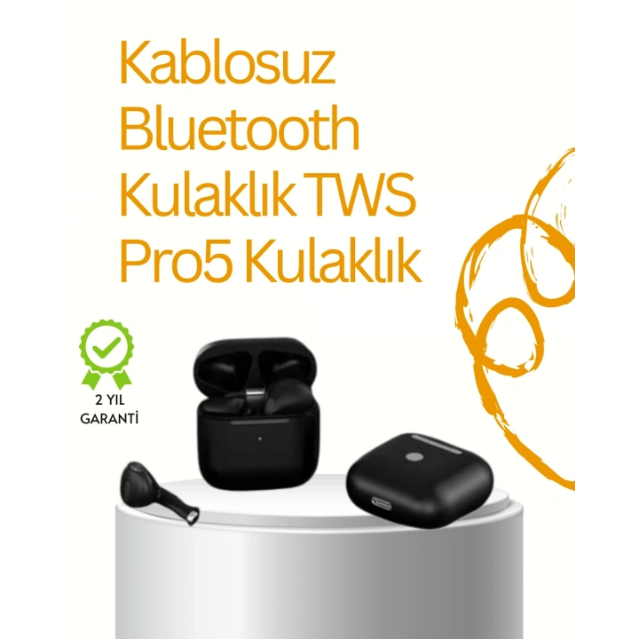 BFS TWS Pro 5 Bluetooth Kulaklık – Gelişmiş Ses Teknolojisi ve Uzun Batarya Ömrü